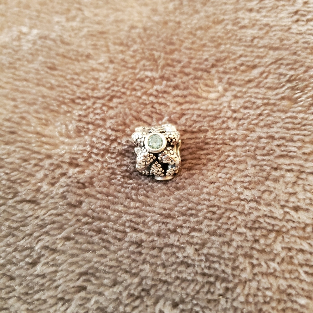 Sterling Silver & Blue Starfish Pandora Charm